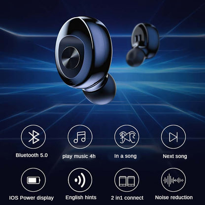 TWS 5.0 Bluetooth Earphone Wireless Color Earphone Mini Inear Sports Gaming Headset Noise Cancelling Headset for Oneplus Phone