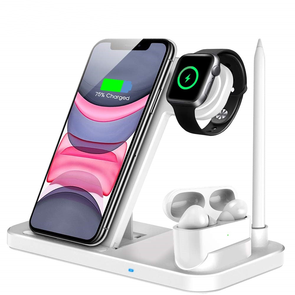 Fast Wireless Charger Stand For iPhone  Apple Watch