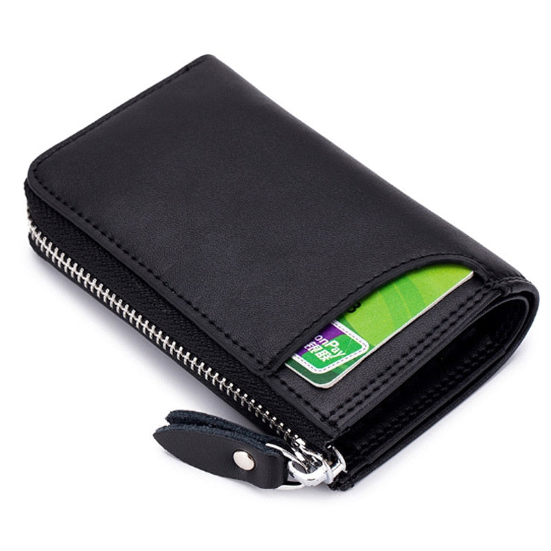 Fashion Elegant Women Short Leather Wallet Portable Solid Color Purse Hot Female Change Purse Lady Clutch PJ041