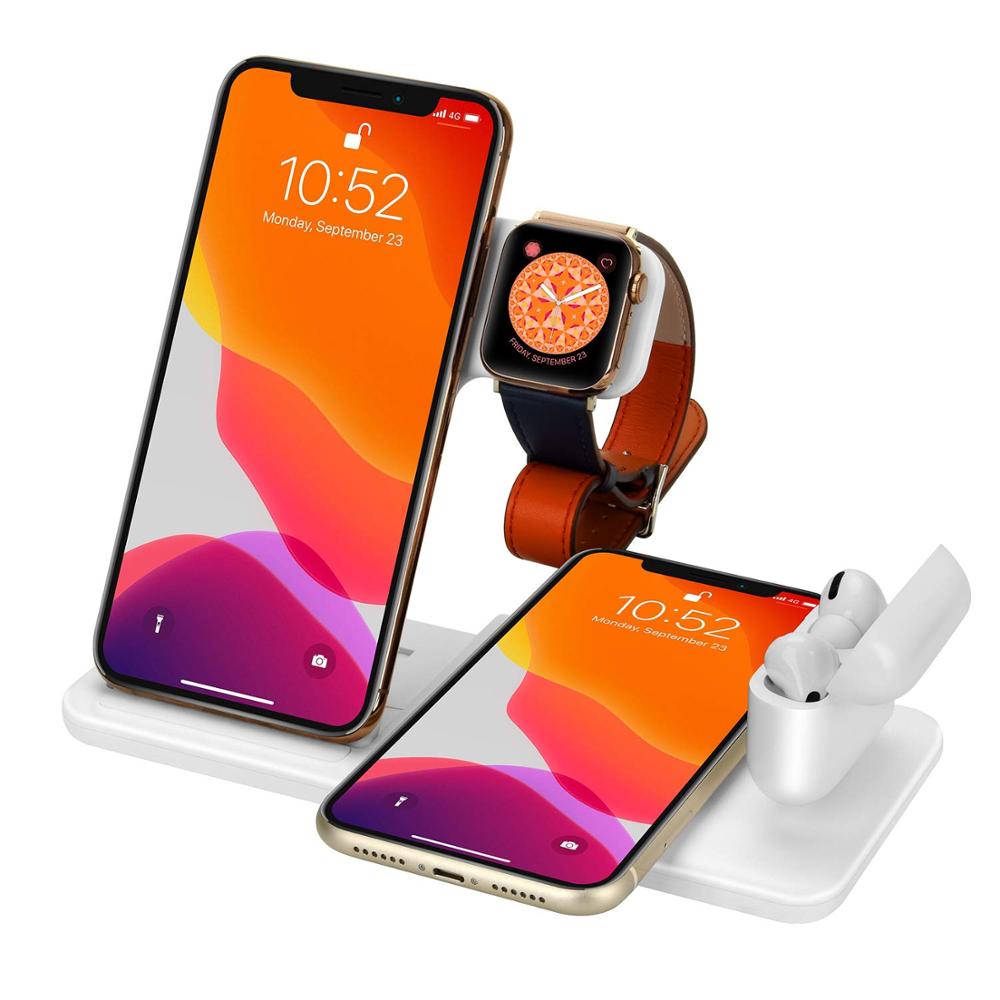 Fast Wireless Charger Stand For iPhone  Apple Watch