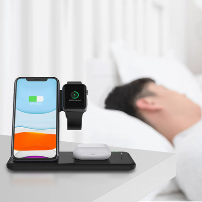 Fast Wireless Charger Stand For iPhone  Apple Watch