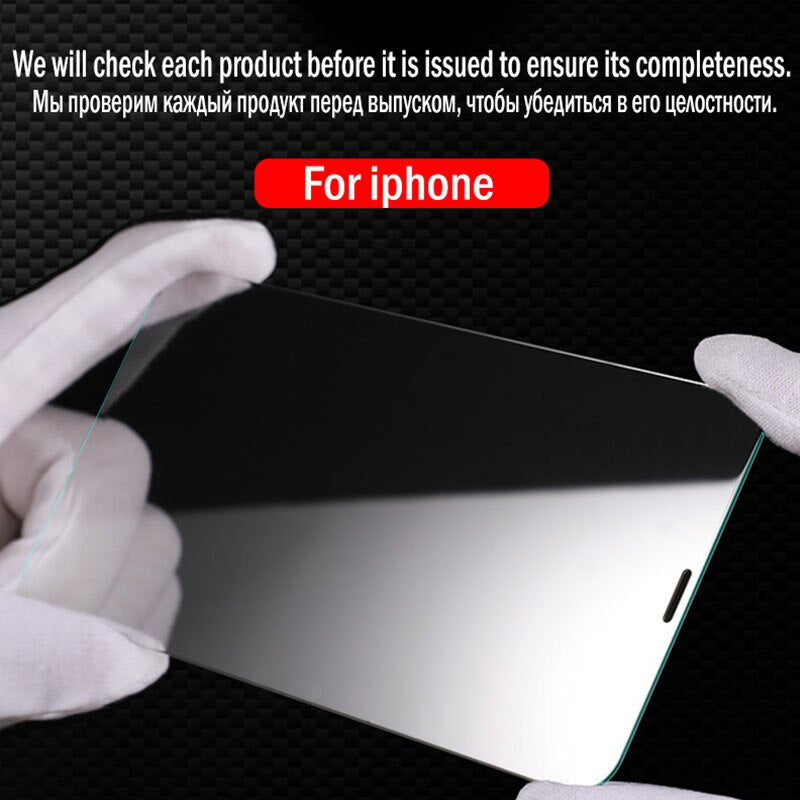 3Pcs Full Cover Protect Glass For iPhone 12 11 13 Pro Max 14Pro mpered Glass Film For iPhone 13 X XS XR 6s 7 8 Plus Screen Glass