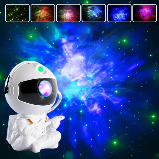 Galaxy Star Projector LED Night Light Starry Sky Astronaut Porjectors