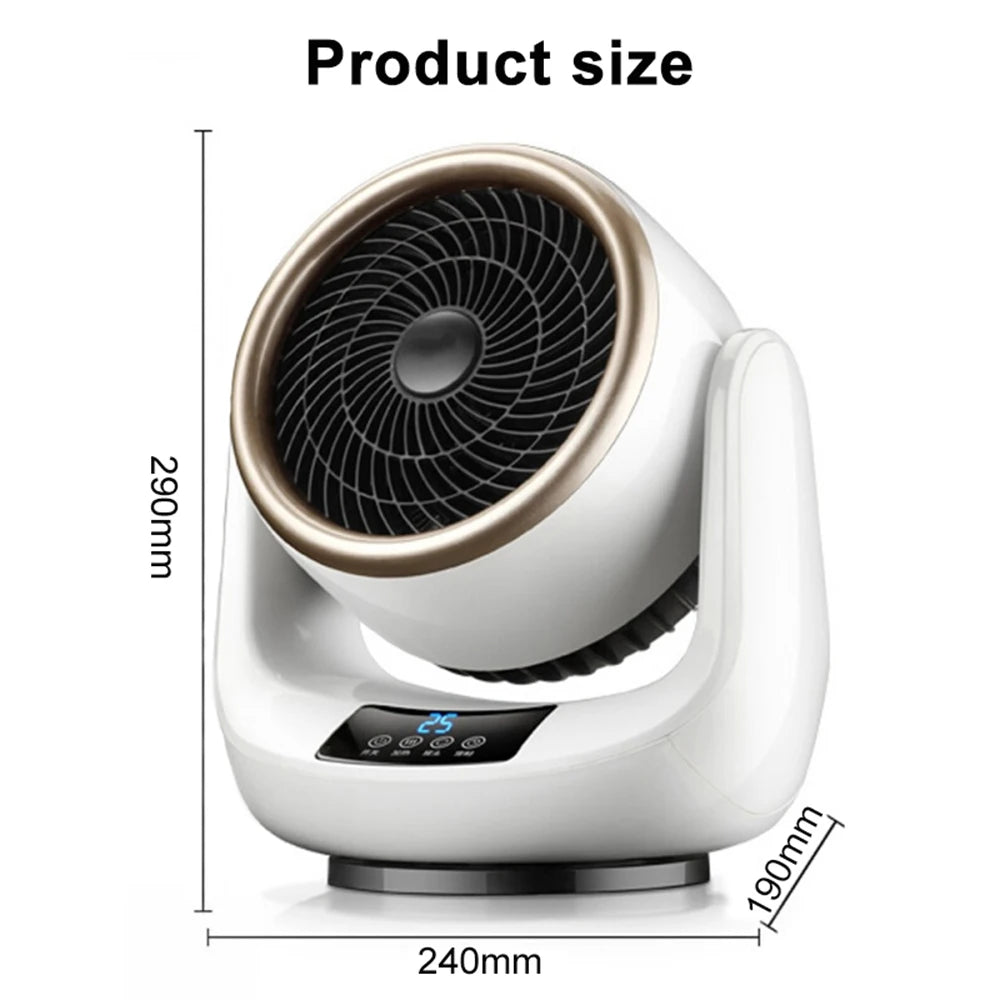 Electric Fan Heater 1500W Household Portable 220V