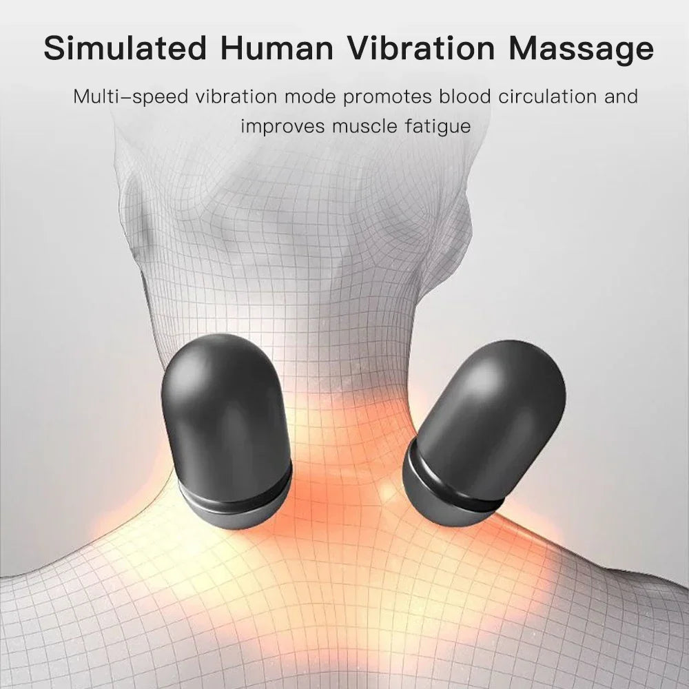 Electric Neck Massage Pillow Cervical Orthopedic Sleeping