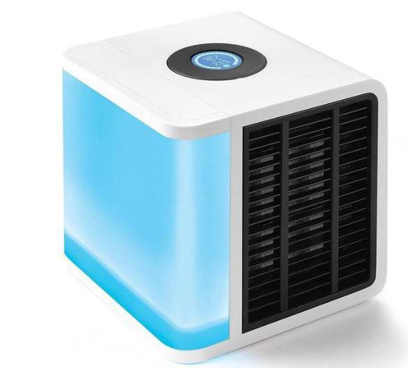 Mini Air Cooler Conditioner Office Desktop Leafless Fan