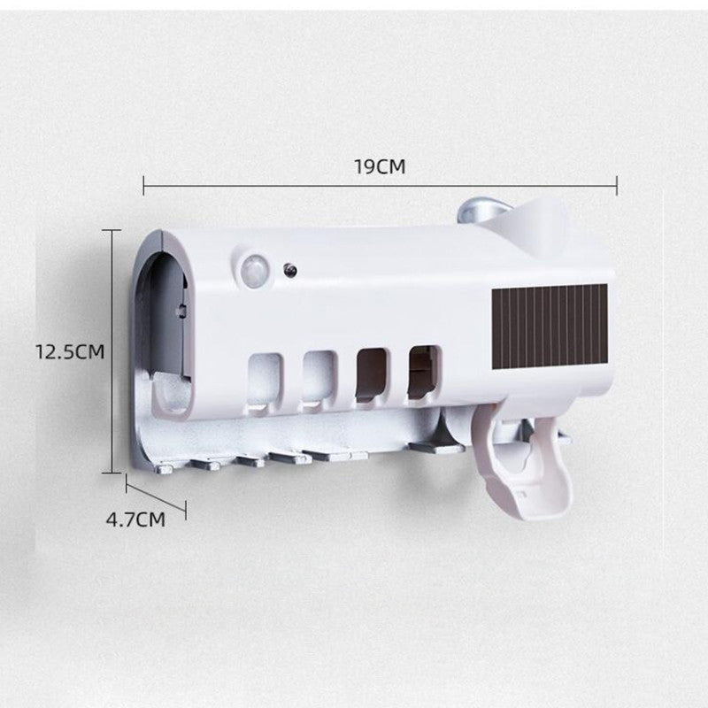 Intelligent UV Toothbrush Sterilizer Automatic Toothpaste Squeezer