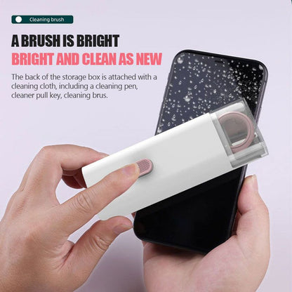 Multifunction 7-in-1 Keyboard Cleaning Bluetooth Headset Dust Brush