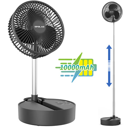 10000mAh Battery Operated Oscillating Fan