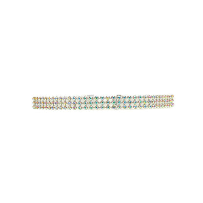 Full Crystal Rhinestone Choker Necklace "Wedding Jewelry"