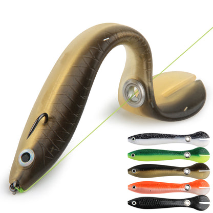 Bounce With Slip Mechanism Artificial Swimming Soft Fishing Bait