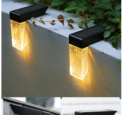 LED Solar Stairs Lights Outdoor Lighting Waterproof