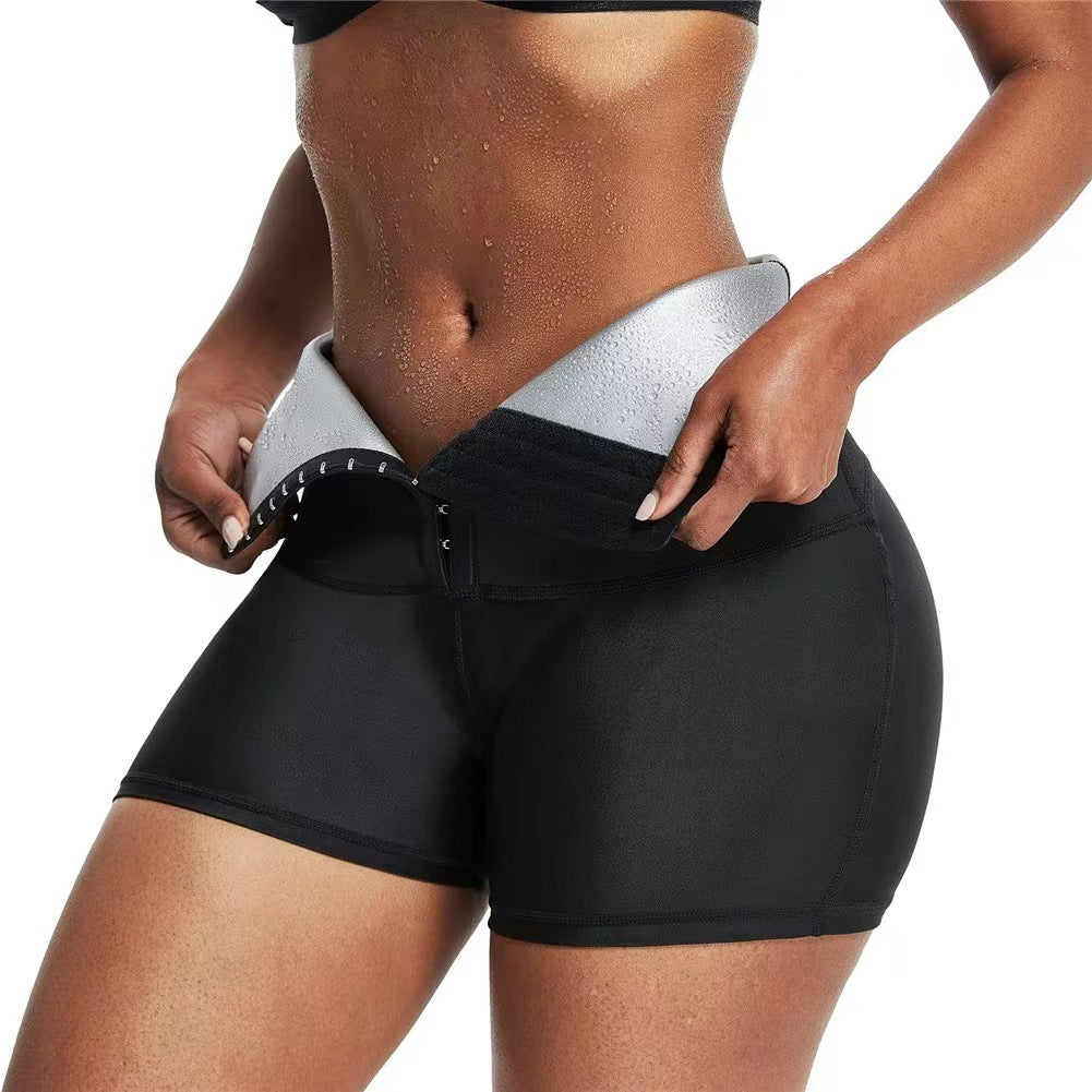 Slimming Pants Waist Trainer Shapewear Tummy Hot Thermo Sweat Leggings Fitness