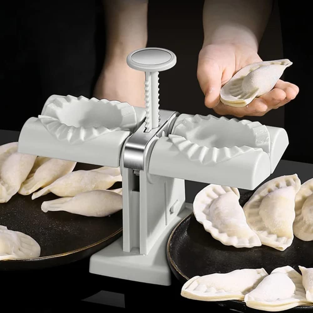 Dumpling Mould Double Head Dumpling Mold Lazy Artifact Manual Press