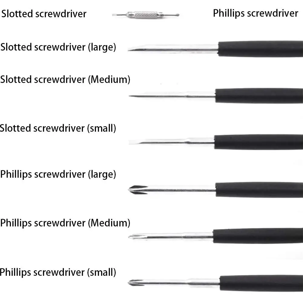 Car Supplies 8 In 1 Screwdriver With LED Flashlight