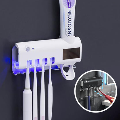 Intelligent UV Toothbrush Sterilizer Automatic Toothpaste Squeezer