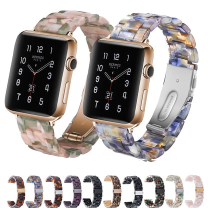 Transparent Resin Watch Band for Apple Watch