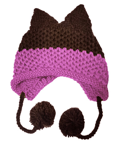 Cute Fox Ears Beanie Winter Warm