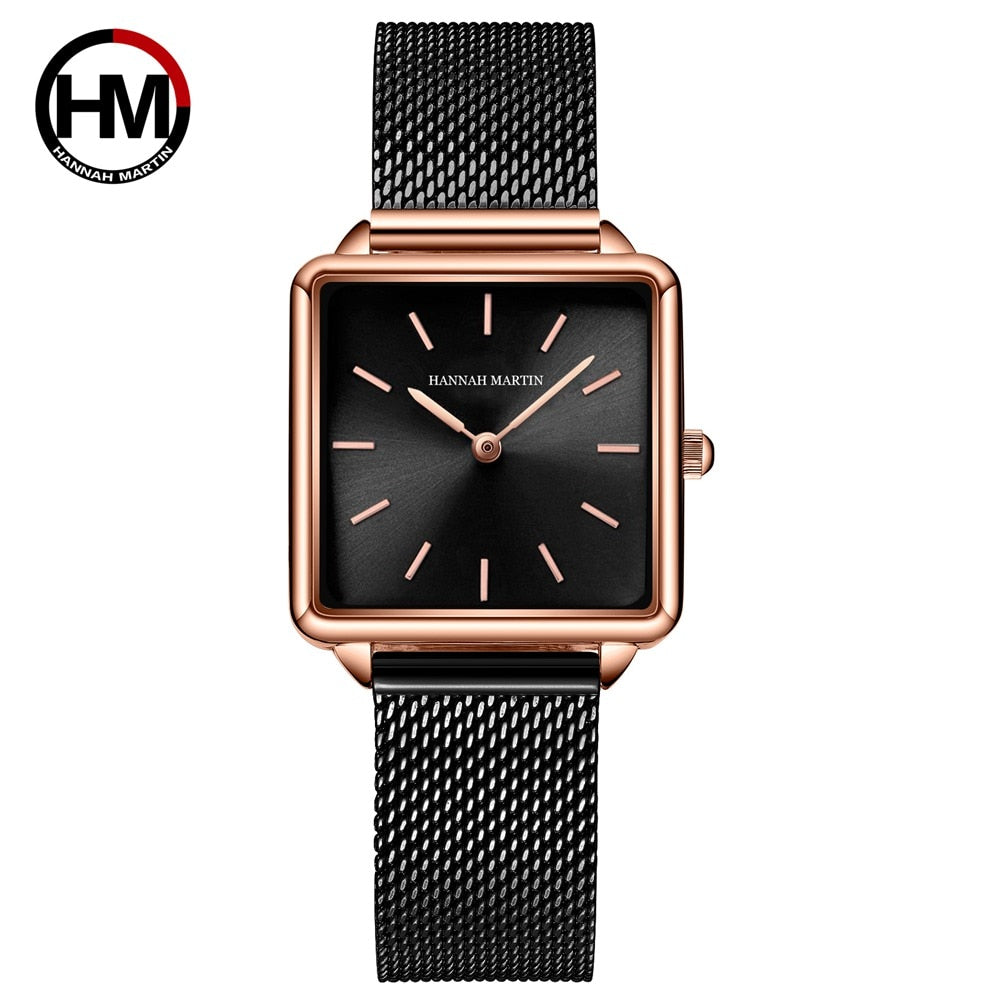 Rose Gold Simple Fashion Casual Brand Wristwatch