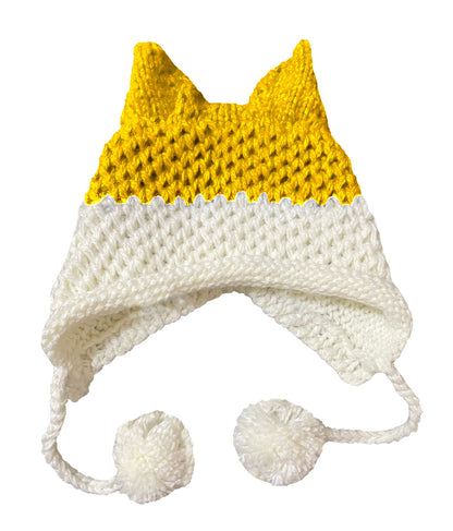 Cute Fox Ears Beanie Winter Warm