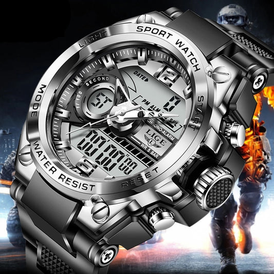 Creative Diving Watches Men Waterproof Alarm Watch