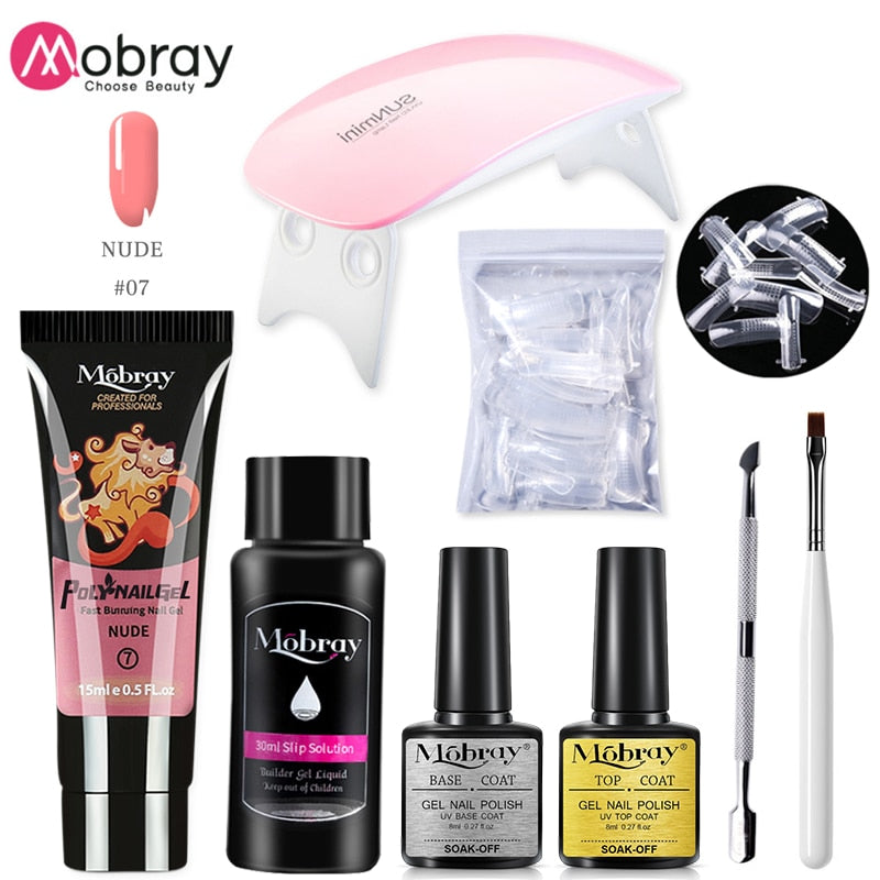 Mobray Poy UV Gel With UV LED Lamp Manicure