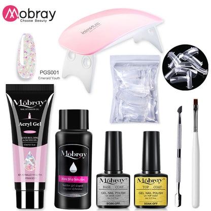 Mobray Poy UV Gel With UV LED Lamp Manicure