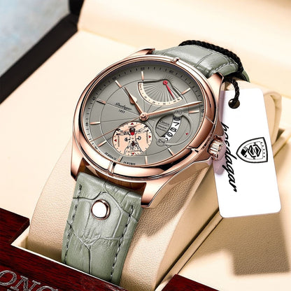 Top Brand Luxury Waterproof Date Quartz Watch