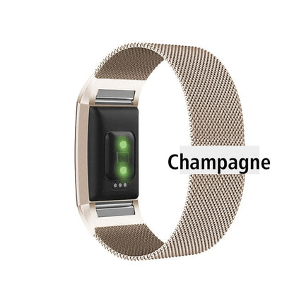 Stainless Steel Magnetic Milanese Loop Band