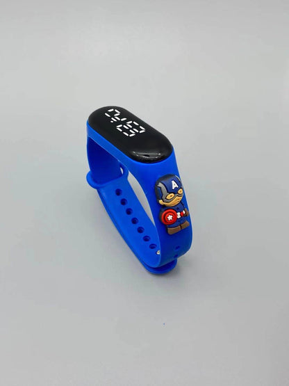 Disney Mickey Minnie LED Touch Watch Pooh Bear Bracelet