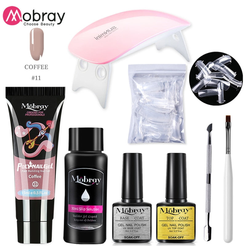 Mobray Poy UV Gel With UV LED Lamp Manicure