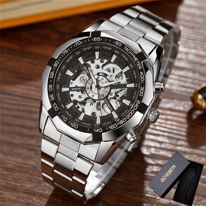 Skeleton Automatic Mechanical Watch Winner