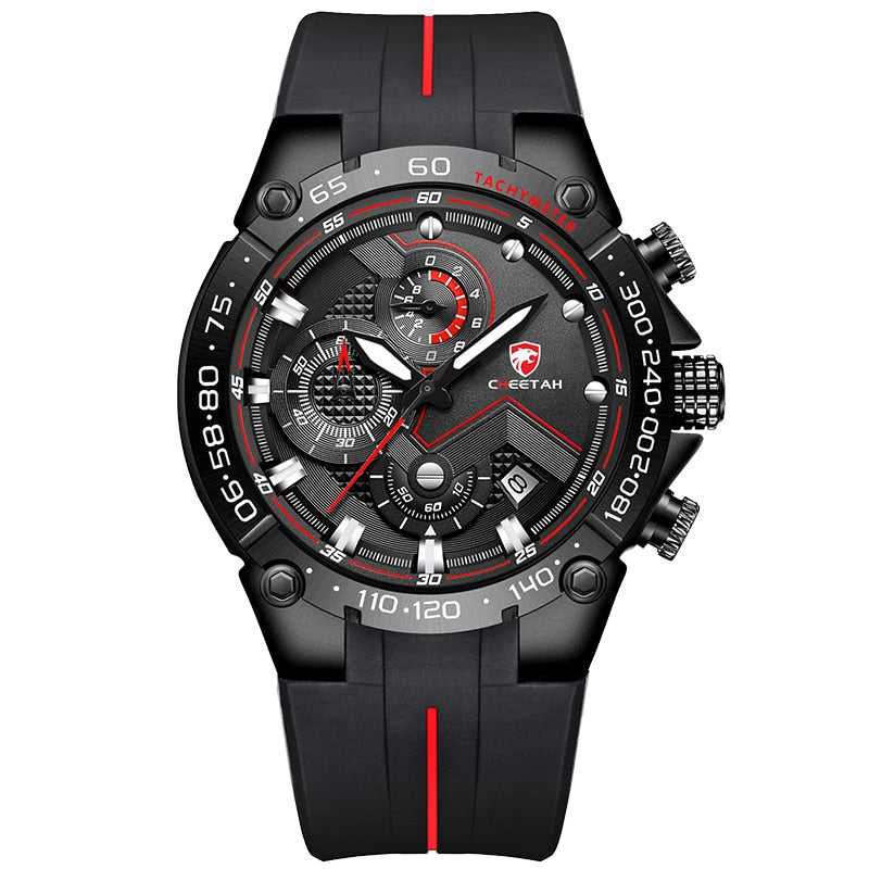 Luxury Brand Big Dial Watch Men Waterproof