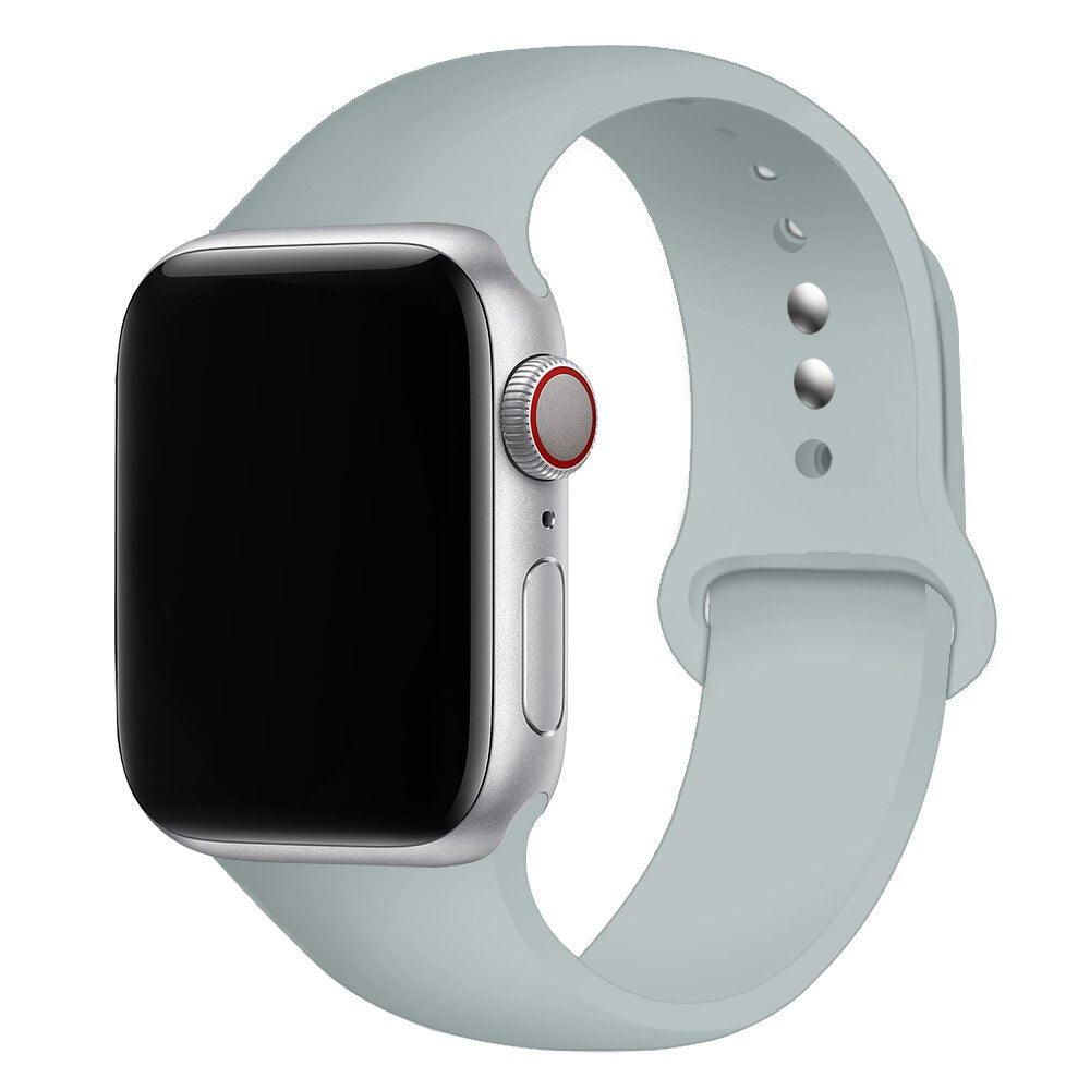 Silicone Strap For Apple Watch band