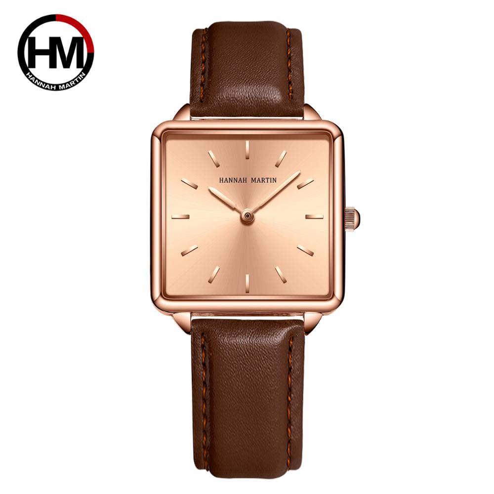 Rose Gold Simple Fashion Casual Brand Wristwatch