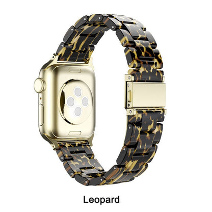 Transparent Resin Watch Band for Apple Watch