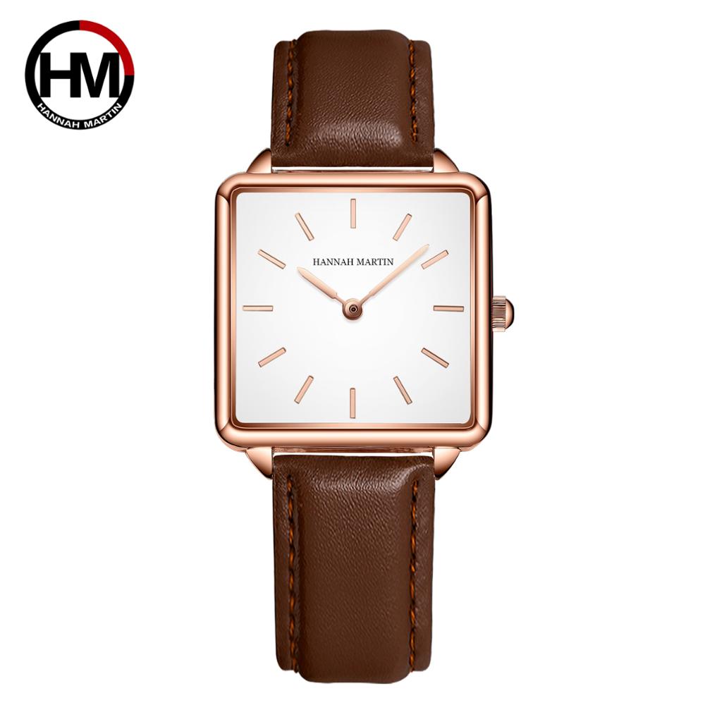 Rose Gold Simple Fashion Casual Brand Wristwatch