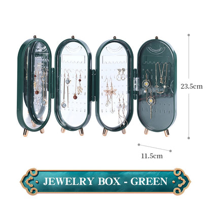 Foldable Jewelry Storage Box Household