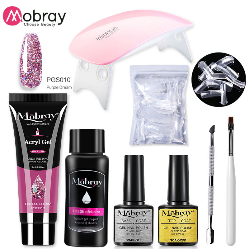 Mobray Poy UV Gel With UV LED Lamp Manicure