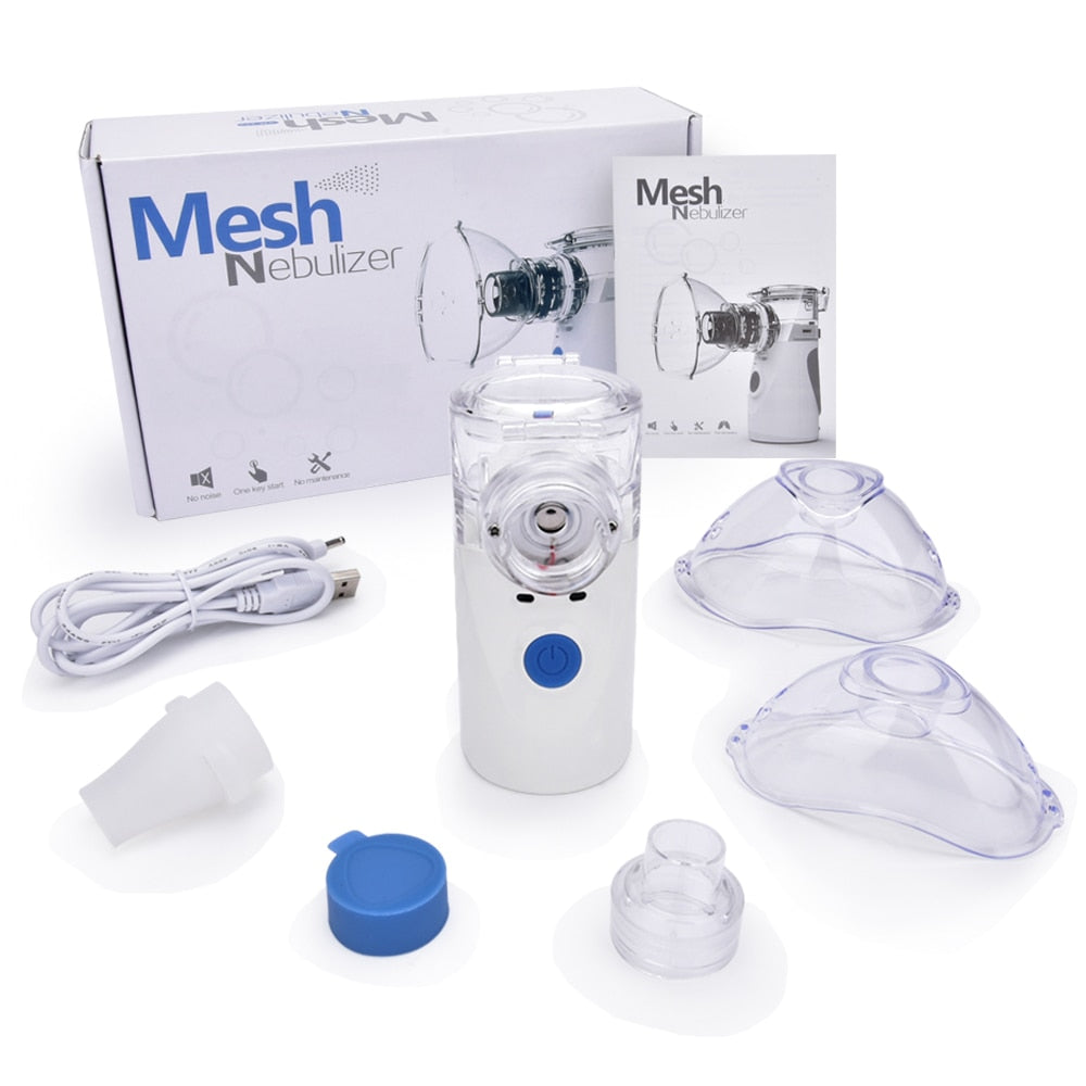 Mini Mesh Nebulizer Handheld Medical Steam Asthma