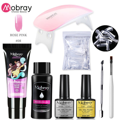 Mobray Poy UV Gel With UV LED Lamp Manicure