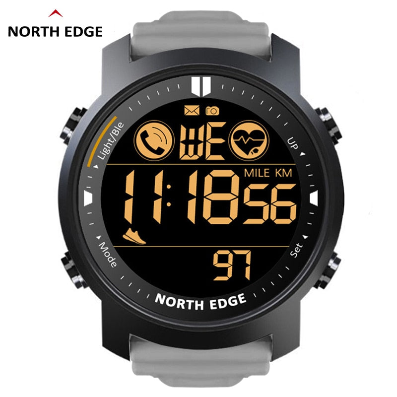 Digital Watch Military Waterproof Running Sports Pedometer