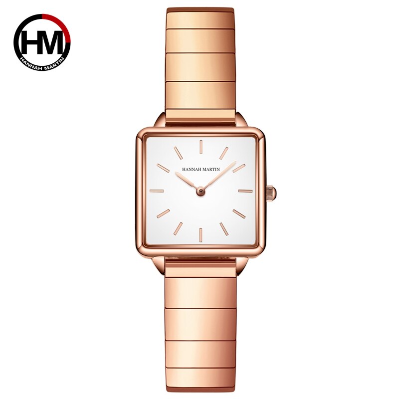 Rose Gold Simple Fashion Casual Brand Wristwatch