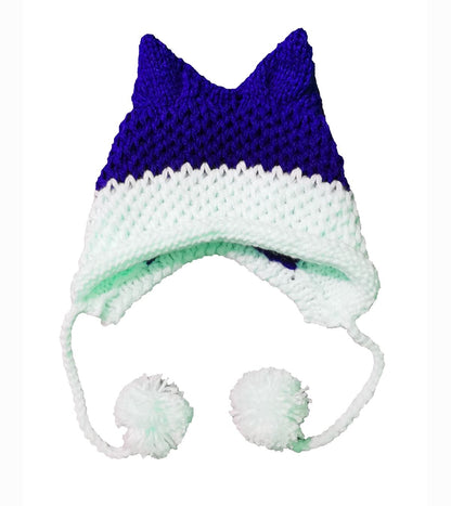 Cute Fox Ears Beanie Winter Warm