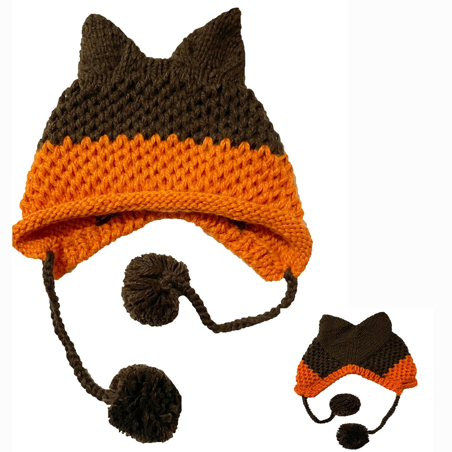 Cute Fox Ears Beanie Winter Warm