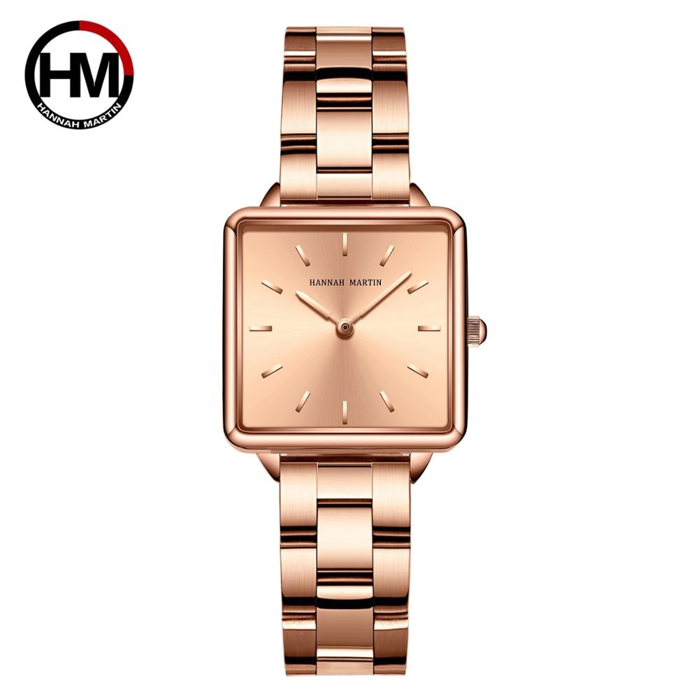 Rose Gold Simple Fashion Casual Brand Wristwatch