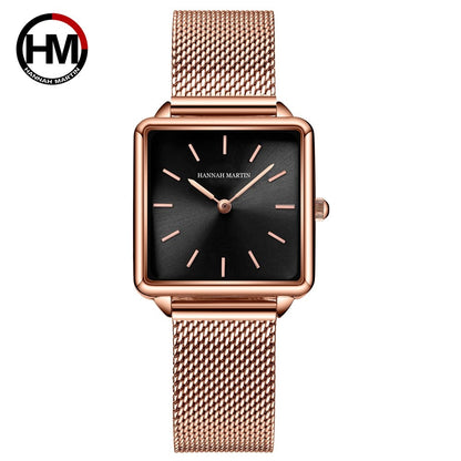 Rose Gold Simple Fashion Casual Brand Wristwatch