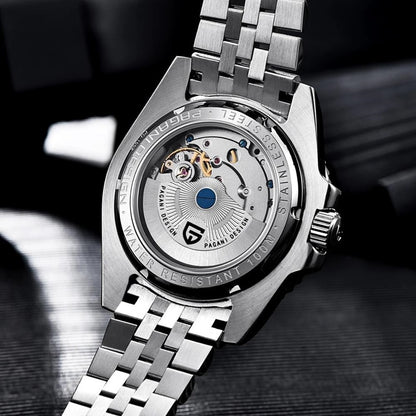 2022 New PAGANI DESIGN Luxury Men GMT Automatic Machinery Watch 40MM Ceramic Bezel Jubilee Strap Sapphire 100M Waterproof Clock