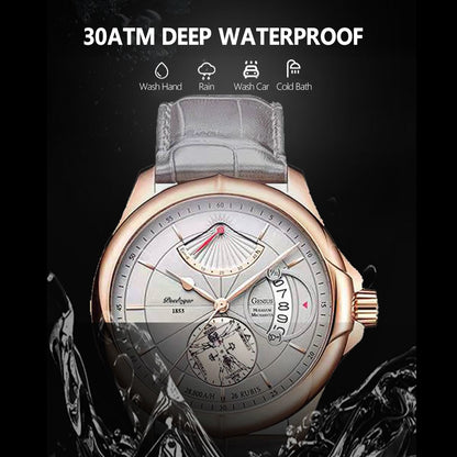 Top Brand Luxury Waterproof Date Quartz Watch