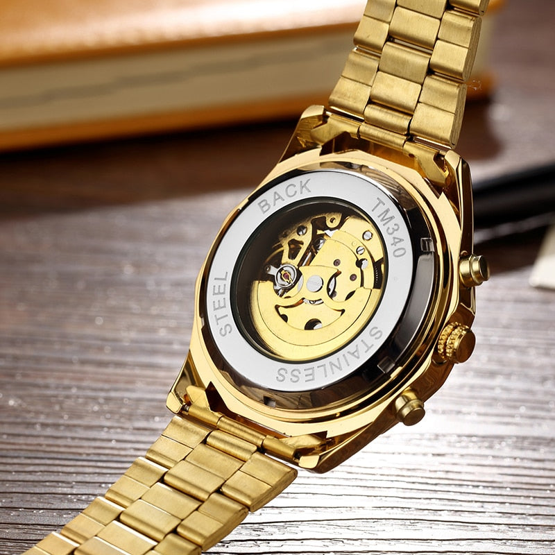 Skeleton Automatic Mechanical Watch Winner